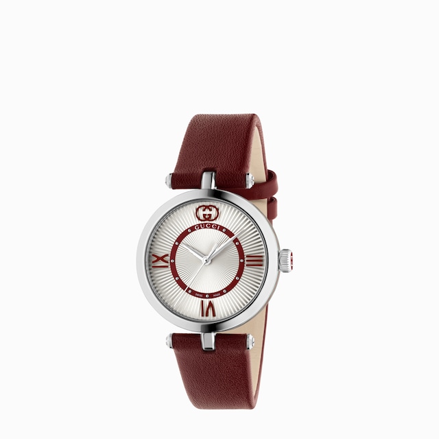 ◆GUCCI◆レディース ディアマンティッシマ 腕時計◆正規品◆ ディアマンティッシマ ウォッチ、32mmブラックレザー | GUCCI公式