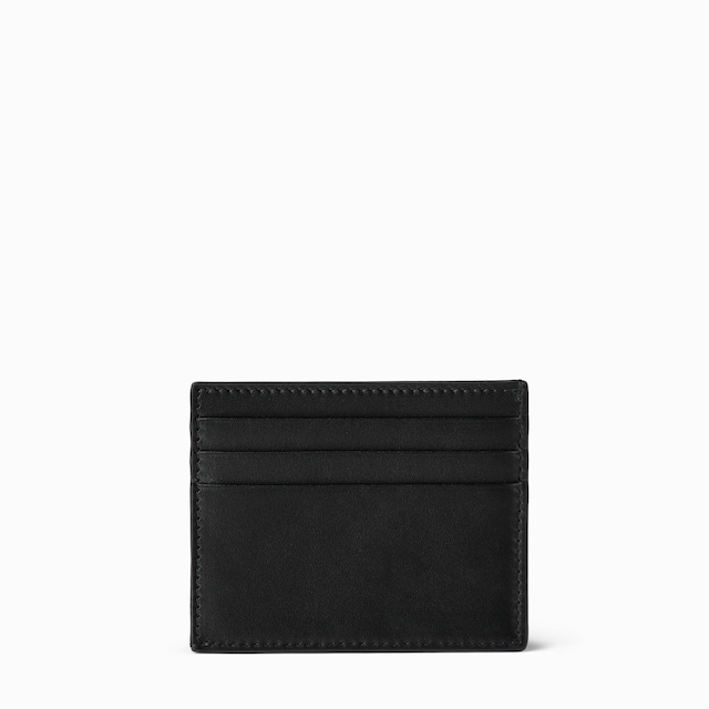 GG Emblem card case with GG fabric
