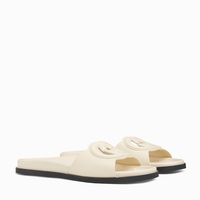 Women's slide sandal with Interlocking G