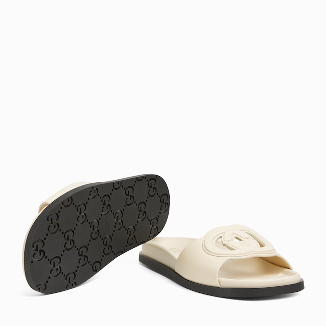 Women's slide sandal with Interlocking G