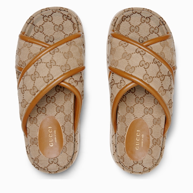 Women's GG platform sandal