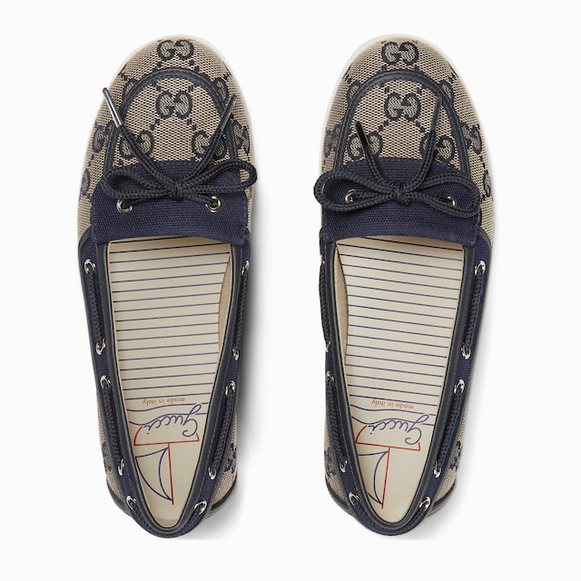 Children's' GG boat shoe
