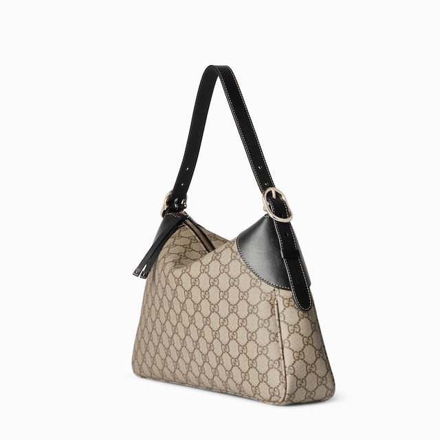 GG Emblem large shoulder bag