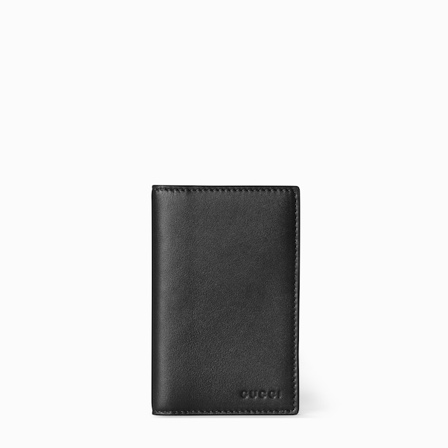 GG Emblem long card case with GG fabric