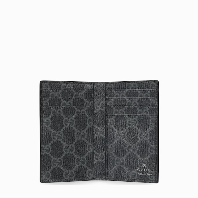 GG Emblem long card case with GG fabric