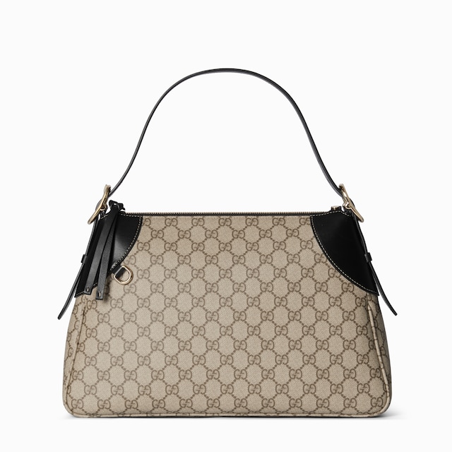 GG Emblem large shoulder bag