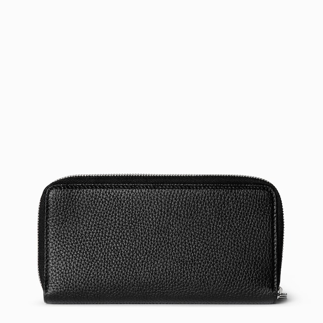 Portefeuille zippé avec inscription Gucci