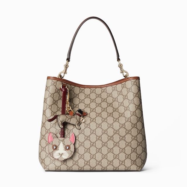 GG Emblem medium bucket bag