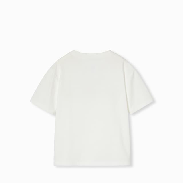 〔チルドレンズ〕プリント コットン Tシャツ