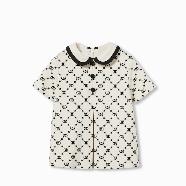Baby embroidered jersey dress