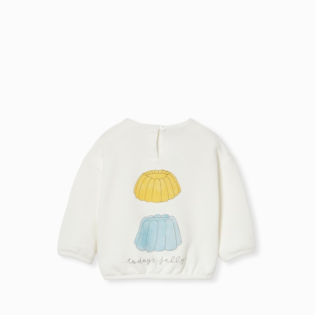 Baby printed cotton sweatshirt