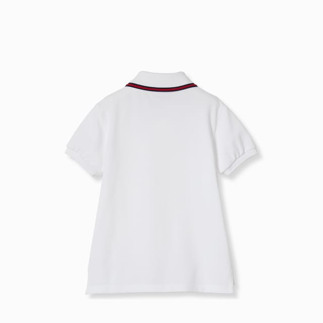 Children's cotton polo top with Web
