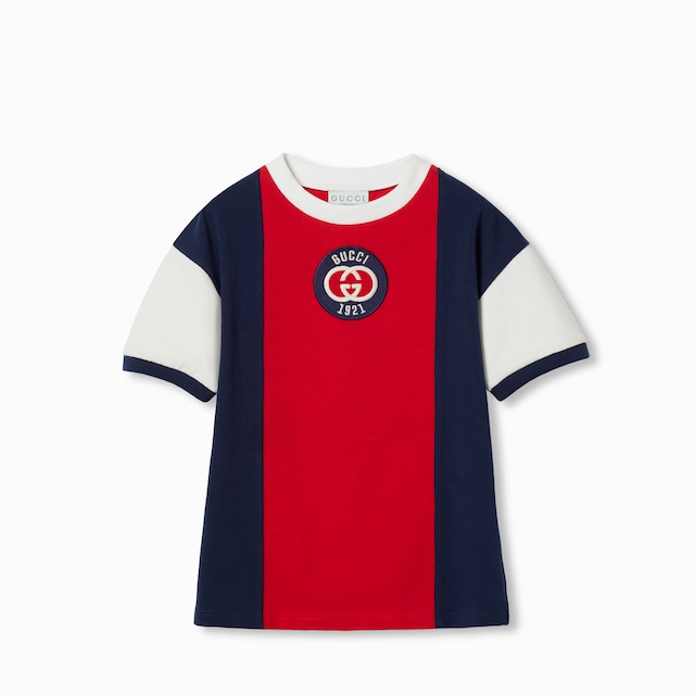 GUCCI キッズ　Tシャツ Children's embroidered cotton T-shirt in white | GUCCI® US