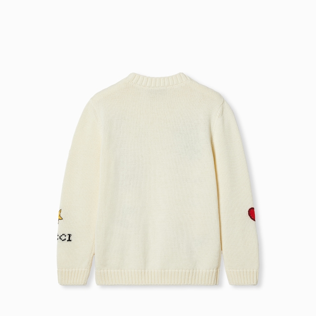 【GUCCI チルドレンズ】ウールセーター グッチ ガールズ セーター＆カーディガン おすすめ | GUCCI® JP