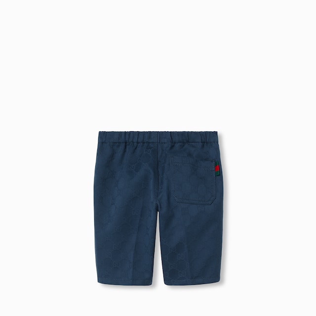 Baby GG cotton pants with Web