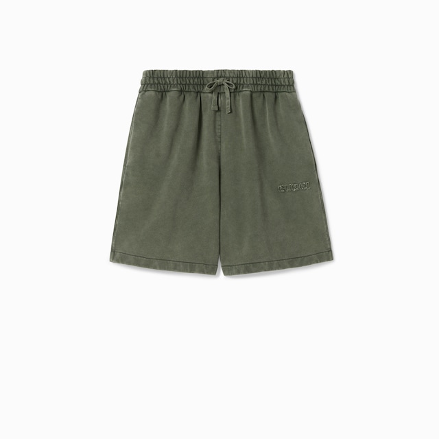 Short de basketball en coton avec broderie