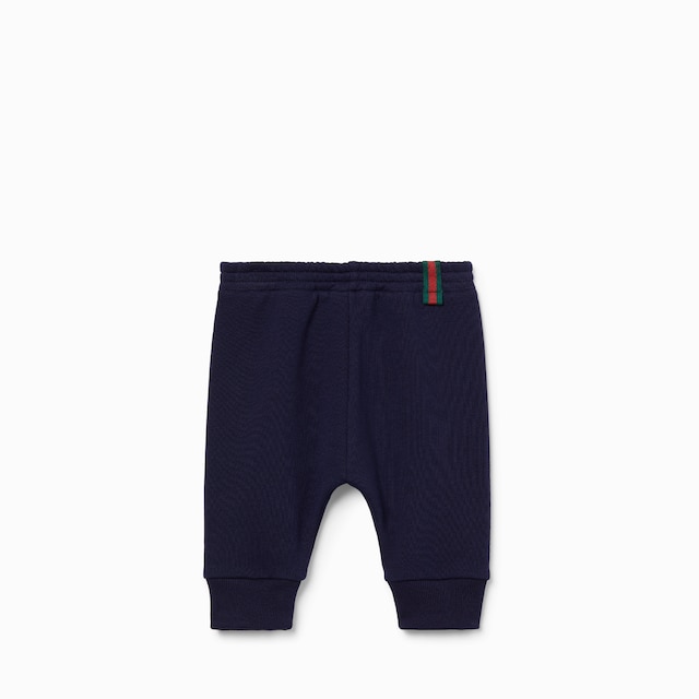 Baby cotton trousers with Web