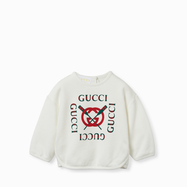 Baby printed cotton sweatshirt