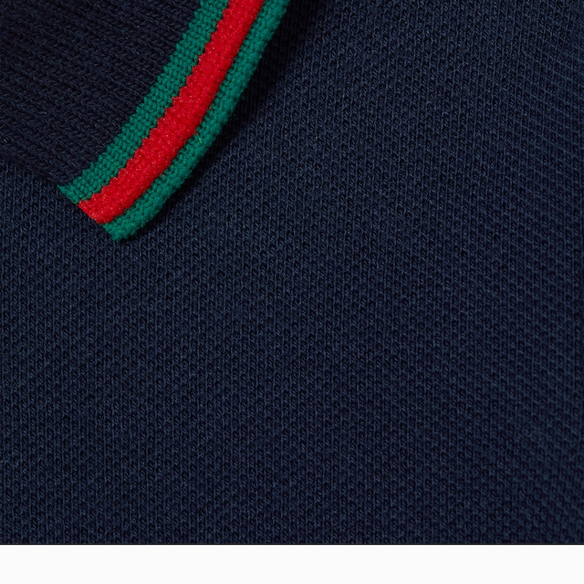 Baby cotton polo shirt with Web