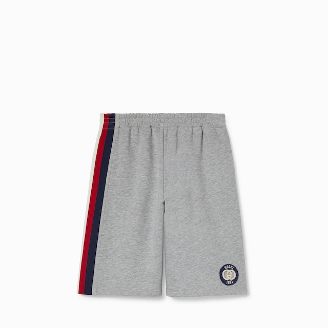 Shorts infantiles de algodón con bordado