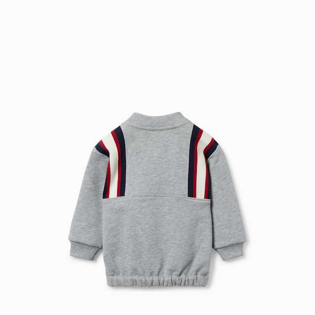 Baby embroidered cotton sweatshirt