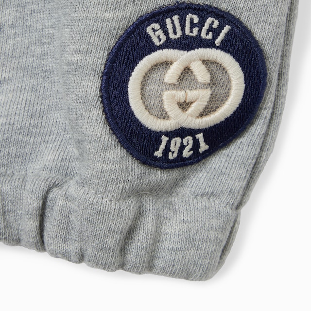 Baby embroidered cotton sweatshirt