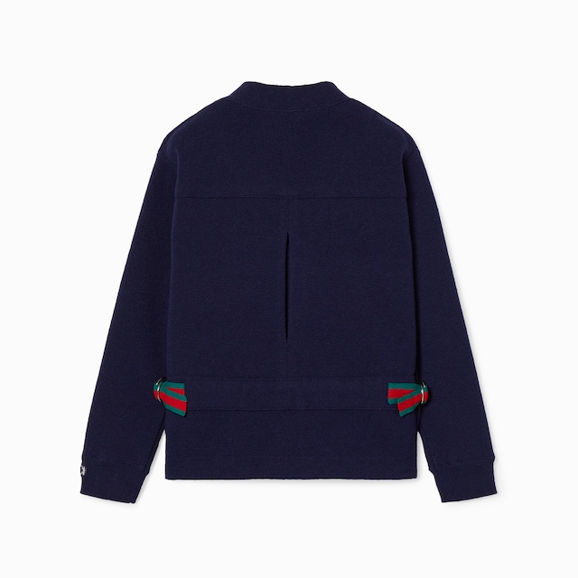 Children's wool cardigan with Web
