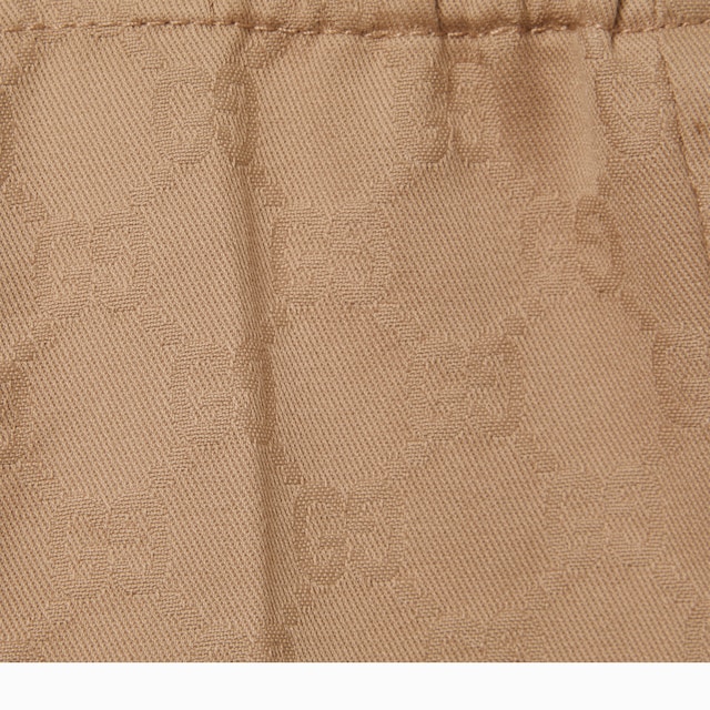 Baby GG cotton trousers with Web