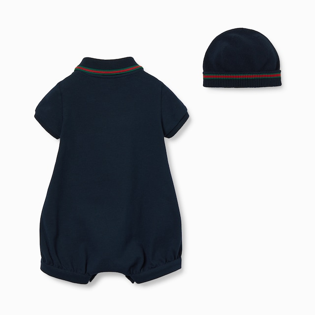 Baby two-piece cotton gift set with Web