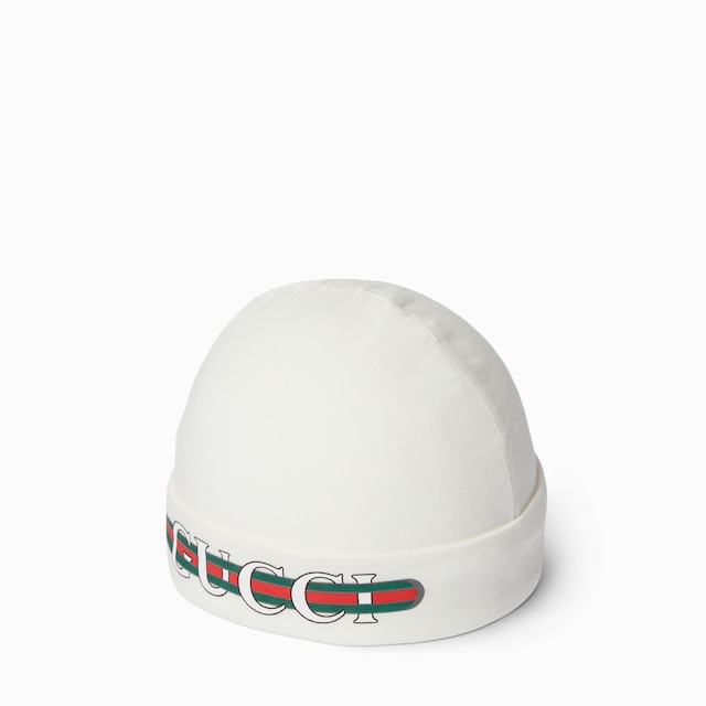 Gorro de algodón estampado para bebé