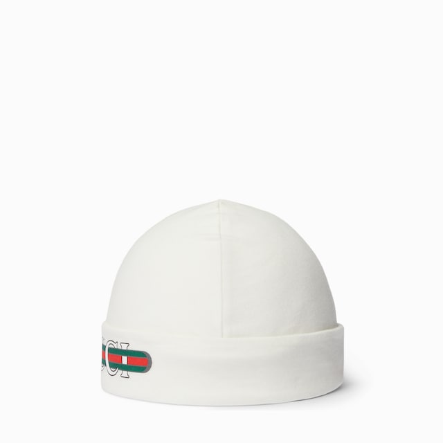 Gorro de algodón estampado para bebé