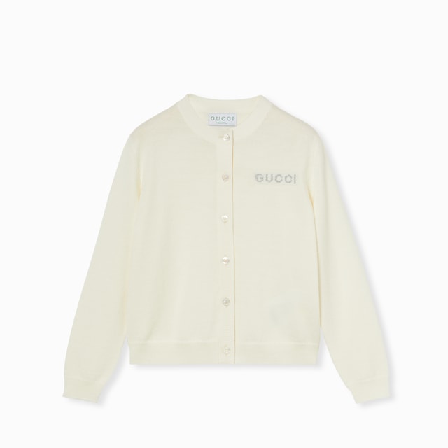 Children's wool cardigan