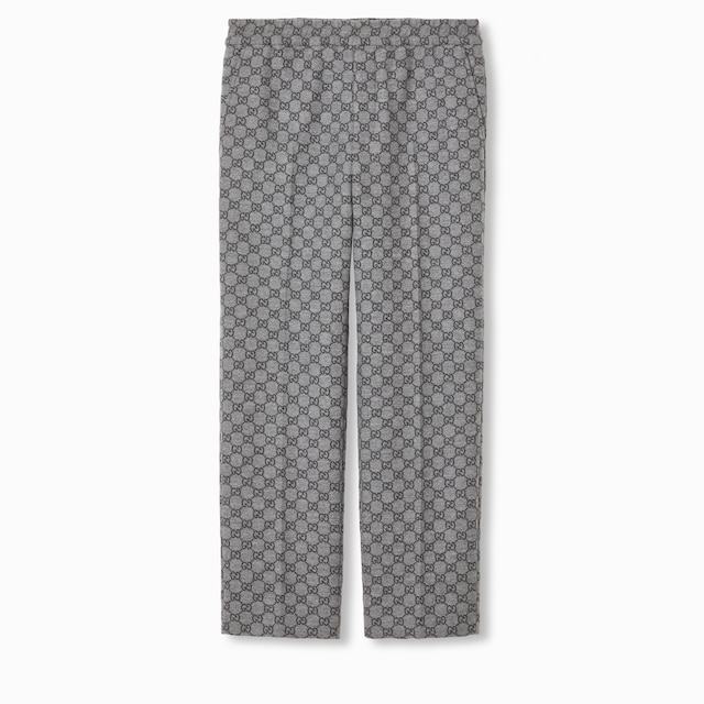 Pantalone in flanella GG