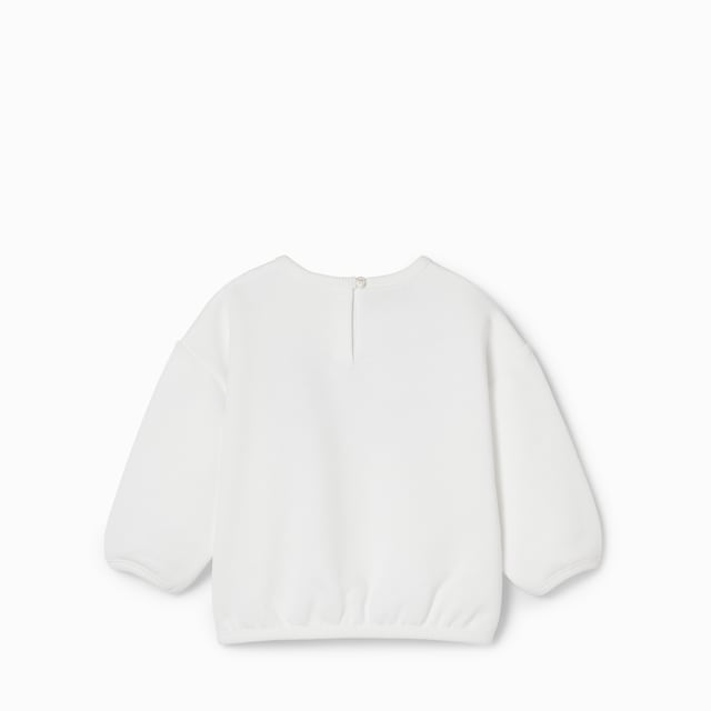 Baby printed cotton sweatshirt