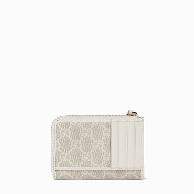 GG Emblem zip card case