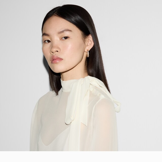 Silk georgette top - image 5