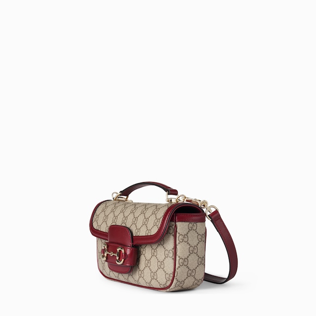 Borsa a mano Gucci Horsebit 1955 Soft misura piccola

