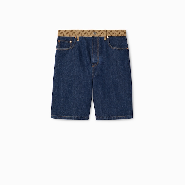 Short en denim
