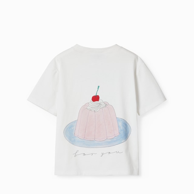 Children's printed cotton T-shirt