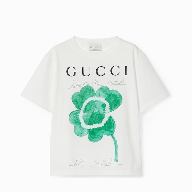 Children's printed cotton T-shirt