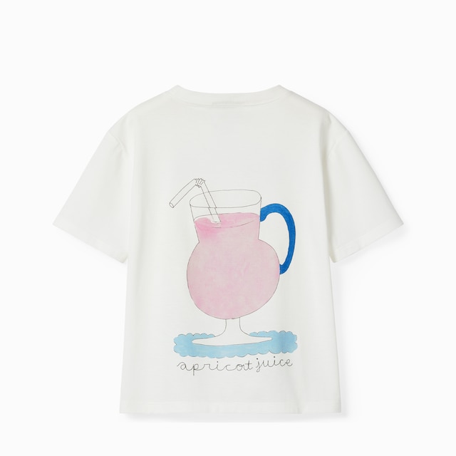 Children's printed cotton T-shirt