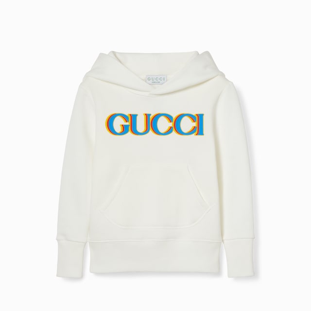 Children's printed cotton sweatshirt
