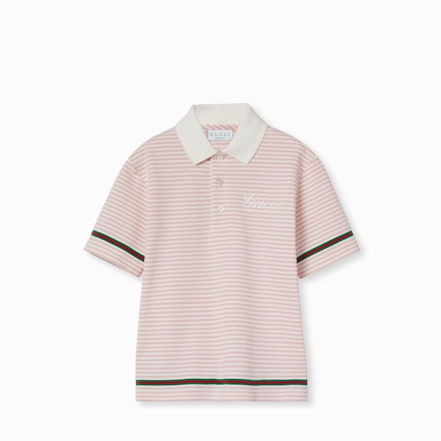 超美品⭐️GUCCI グッチ チルドレン ポロシャツ GUCCI チルドレンGGロゴポロシャツ 6歳 新品タグ付き - メルカリ
