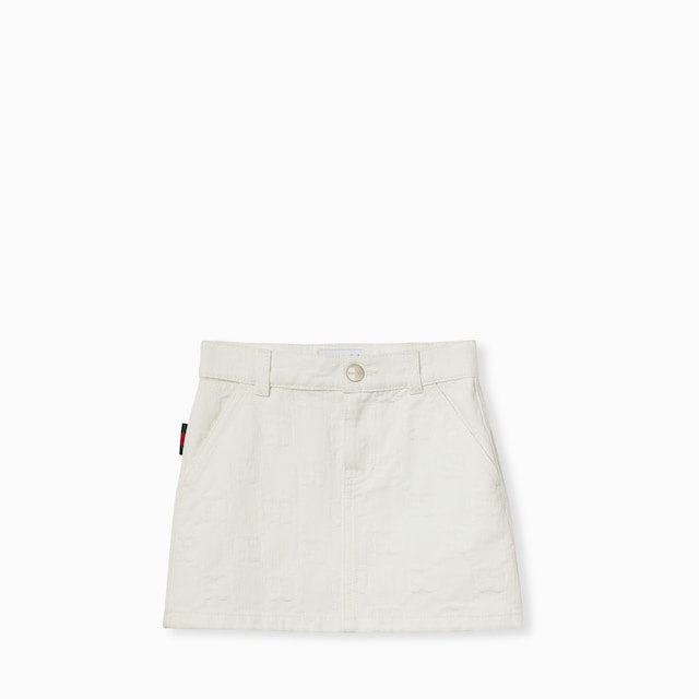 GUCCI GG KIDSパターン ミニスカート 6 Children's GG canvas skirt in beige and blue | GUCCI® US