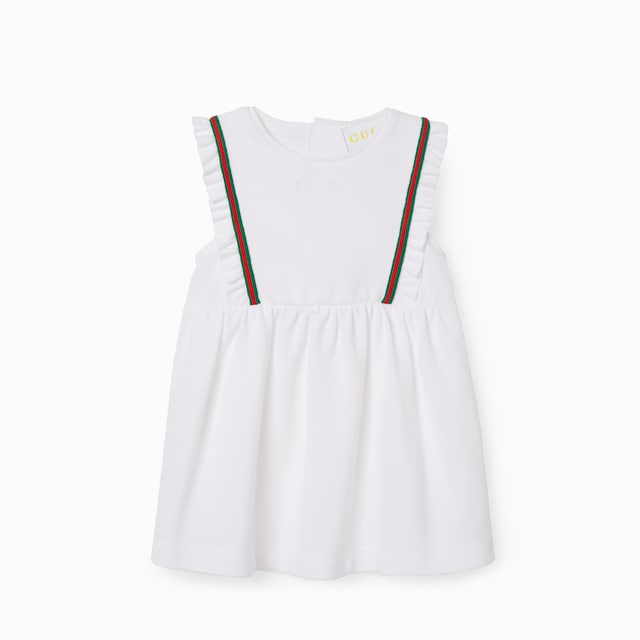 Baby cotton dress with Web