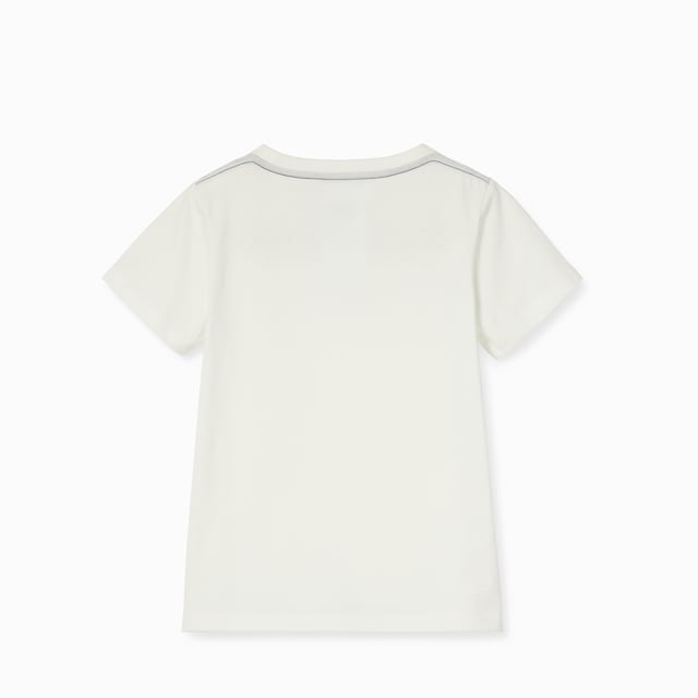 Children's embroidered cotton T-shirt