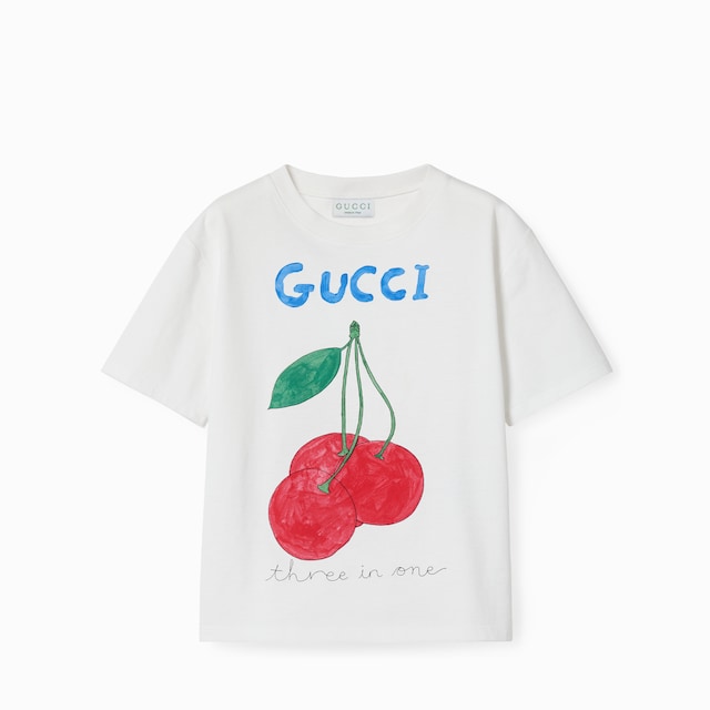 【GUCCI チルドレンズ】Tシャツ 国内発送☆GUCCI】〔チルドレンズ〕コットン Tシャツ カニ