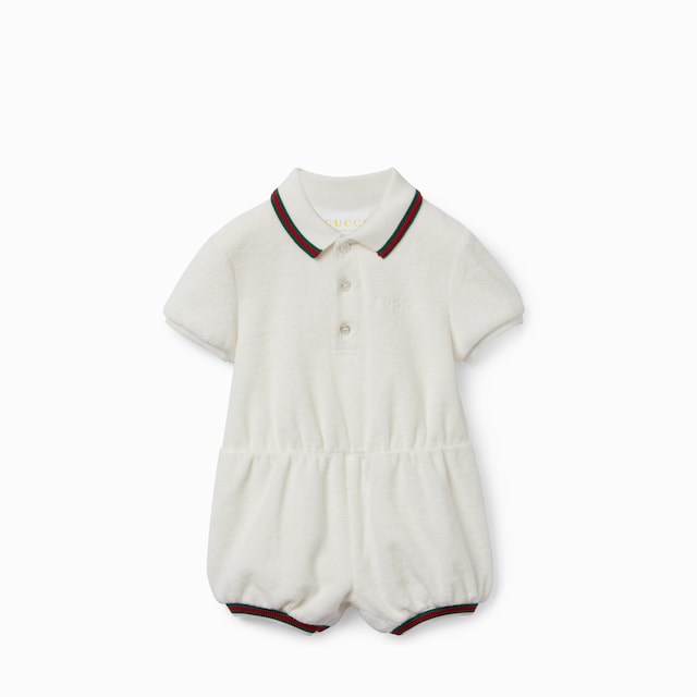 Baby cotton one-piece with Web