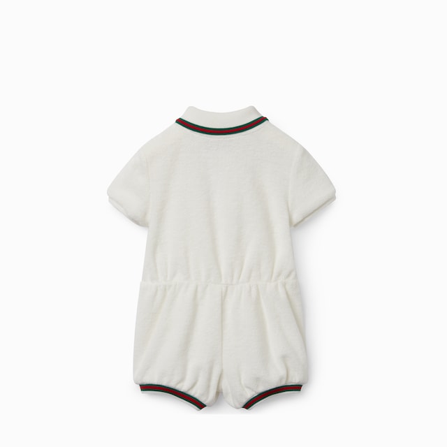 Baby cotton one-piece with Web