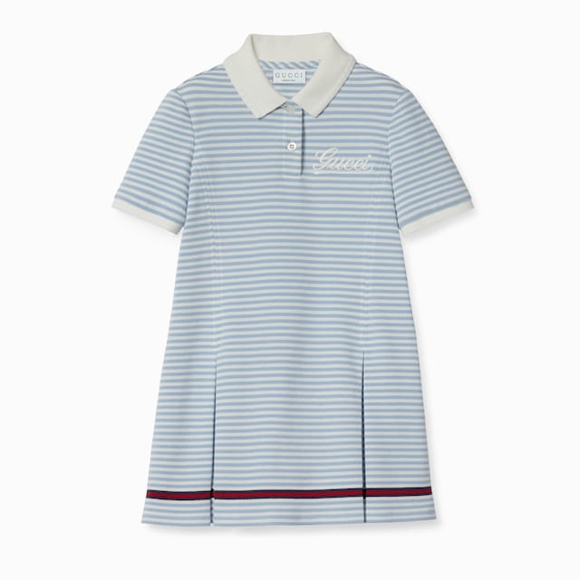 Children's embroidered cotton dress
